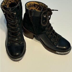 London Fly Navy Boots